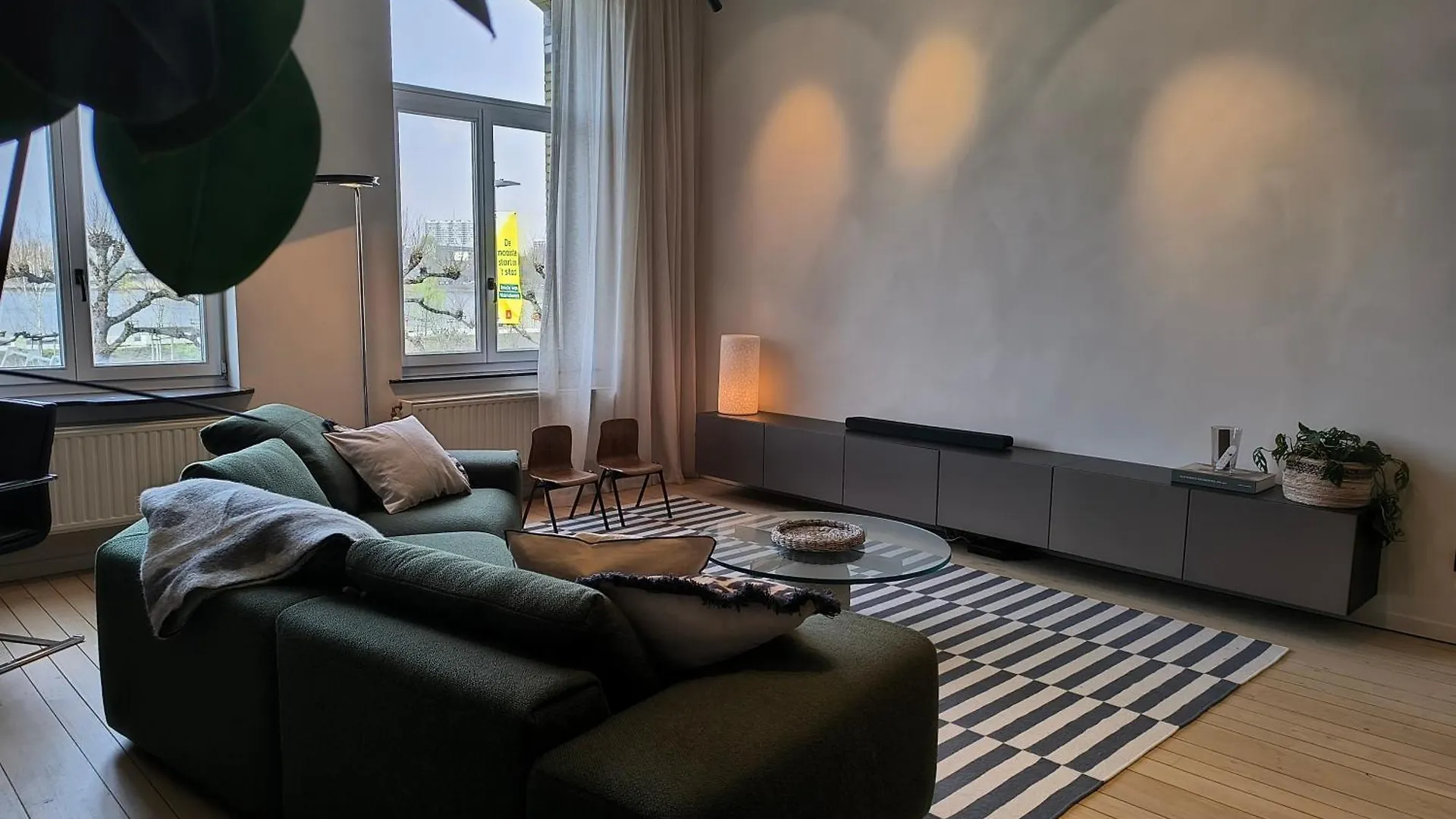 Stunning Riverview Apartment Antwerp Belgium