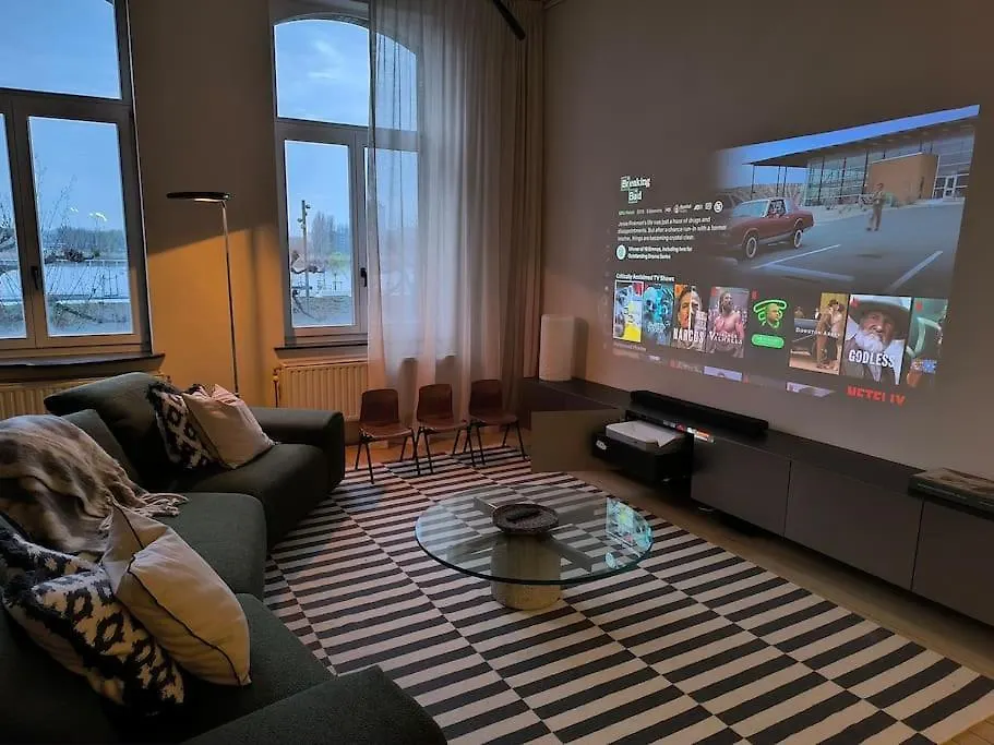 Stunning Riverview Apartment Antwerp Belgium